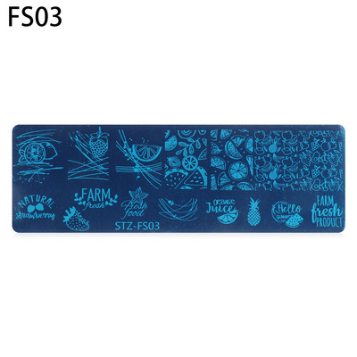 Művészi sablon Tigris Leopard Manikűr Virág Geometria Körömlakk sablon Állatnyomtatás Kígyó köröm bélyegző lemezek