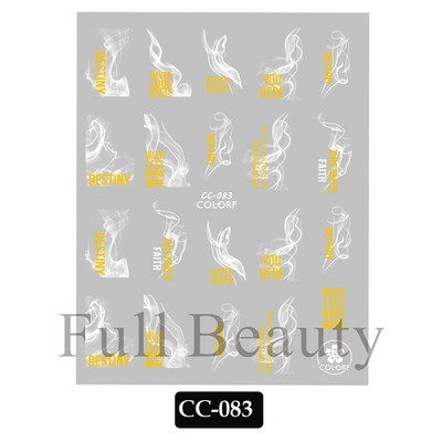 Aranyos kis dinoszaurusz 3D köröm matrica anime karakter öntapadó köröm csúszkák szív hamburger rajzfilm matricák dekoráció NFSTZ-SJ034