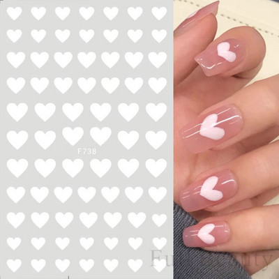 Σειρά για την Ημέρα του Αγίου Βαλεντίνου Αυτοκόλλητα Nail Art Love Heart Balloon Cartoon 3D Slider Decal Αξεσουάρ νυχιών DIY Μανικιούρ NFCA-757