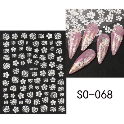 3D lézeres ezüst körömmatrica fémes pillangó csillag Hold egyszarvú holografikus színátmenetes manikűr DIY köröm kiegészítők BESO