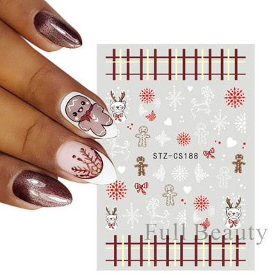 Virágzó csíkok vonalak 3D matricák körmökhöz Arany bronzosító geometria absztrakt arcragasztó fóliák csúszkák dekoráció NFSTZ-SJ018