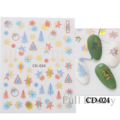 Virágzó csíkok vonalak 3D matricák körmökhöz Arany bronzosító geometria absztrakt arcragasztó fóliák csúszkák dekoráció NFSTZ-SJ018