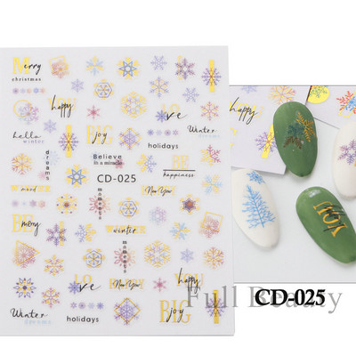 Virágzó csíkok vonalak 3D matricák körmökhöz Arany bronzosító geometria absztrakt arcragasztó fóliák csúszkák dekoráció NFSTZ-SJ018