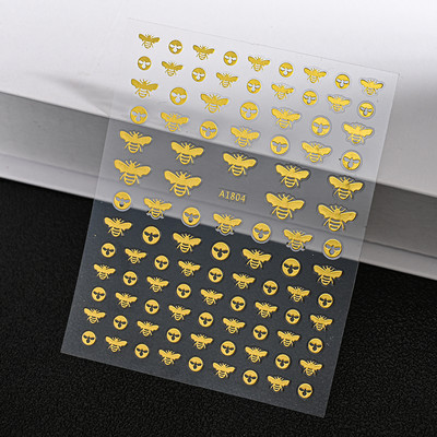Butterfly küünekleebised, 3D isekleepuvad lillelised, lillelised küünekleebised, küünetarbed, liblikakleebised