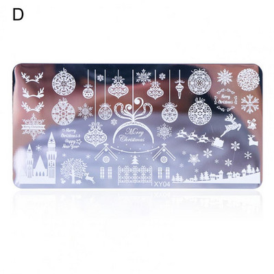 Kiváló minőségű körömbélyegző lemezek Hosszú élettartamú Nial Care hordozható barkácssablon manikűr bélyegző lemez