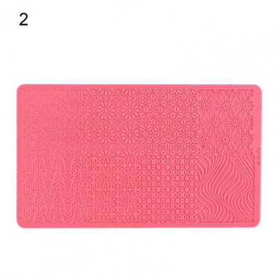 Praktikus színes körömsablon lányoknak Kitűnő szilikon körömsimító lemezek lányoknak