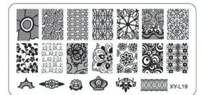 Kimcci körömbélyegző lemezek flamingó körömsablon Mandala juharlevél bélyegző körömdíszítő bélyegző képsablon manikűr sablon eszközök