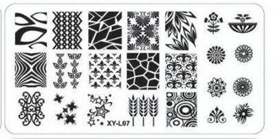 Kimcci körömbélyegző lemezek flamingó körömsablon Mandala juharlevél bélyegző körömdíszítő bélyegző képsablon manikűr sablon eszközök