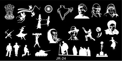 1 x 2021 új tervezésű körömsablon 12*6 cm-es fémsablon Konad Polish Geometry Designs Körömdíszítési bélyegzősablon JR01-30