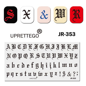 2020 Шаблон за плоча за щамповане от неръждаема стомана Мраморна шарка Khokhloma Christmas Pop Art Lady Alphabet Letter Text JR351-360