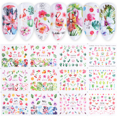 12db Avokádó Körömmatricák Aranyos Rajzfilm Transzfer csúszkák Körömhöz Kutya Macska Vízmatricák Anime Tatto Manikűrhöz GLBN1585-1596