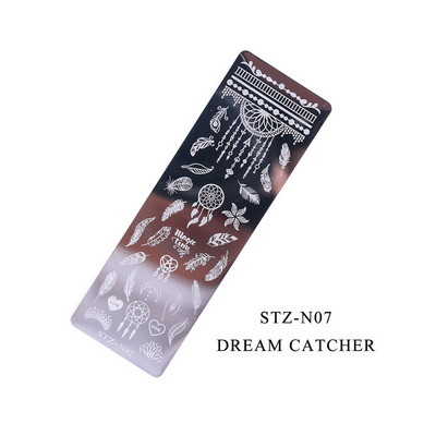 1 DB Nail Art transzfer acéllemez, robbanásveszélyes kis virágos pillangószirmok hópehely elk karácsonyi köröm sablon transzfer