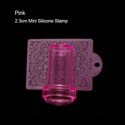 Körömbélyegző kaparóval átlátszó zselés szilikon bélyegző francia manikűr körömdíszítés sablonnyomtató stencil eszközök