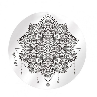 Nyomtatási sablon Tiszta gravírozott manikűr Nyomtatási forma Manikűr eszköz Körömátvivő lemez