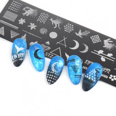 Υψηλής ποιότητας πλάκα μεταφοράς νυχιών Διάφορα μοτίβα Ζωντανή πλάκα σφράγισης νυχιών βερνίκι εκτύπωσης λουλούδια Σφραγίδα τέχνης νυχιών