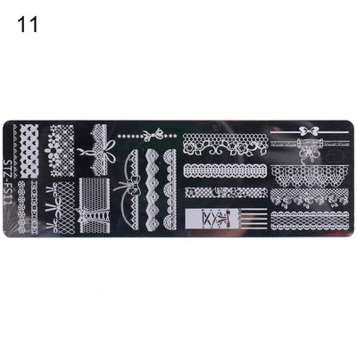 Υψηλής ποιότητας πλάκα μεταφοράς νυχιών Διάφορα μοτίβα Ζωντανή πλάκα σφράγισης νυχιών βερνίκι εκτύπωσης λουλούδια Σφραγίδα τέχνης νυχιών