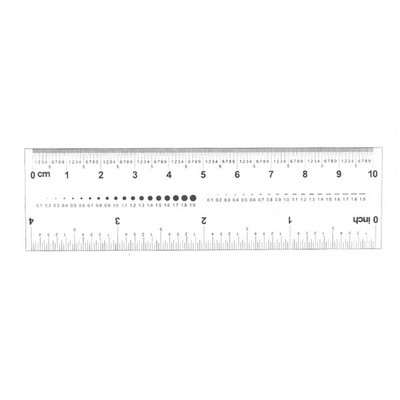 Ευέλικτο PVC για όλες τις χρήσεις Clear Ruler Fake Nails Εργαλεία μέτρησης για οικιακή χρήση