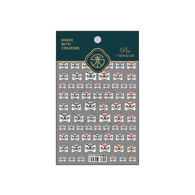 5D vörös kínai csomós lámpás hagyományos tervezés puha domborművek körömmatricák 3D öntapadó körömmatricák nagykereskedés