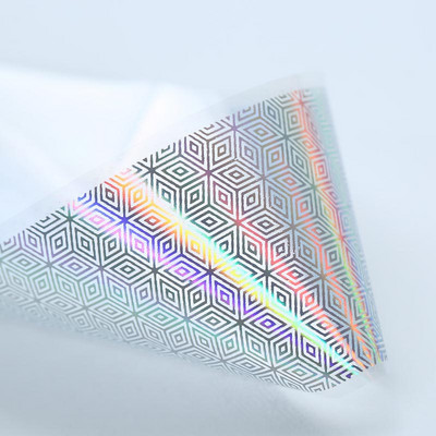 100x4cm/lap körömfólia Holografico lézerezüst virágos körömfólia teljes fedésű körömmatrica transzferfólia matrica művészeti barkácsolási tippekre