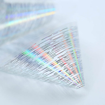 100x4cm/lap körömfólia Holografico lézerezüst virágos körömfólia teljes fedésű körömmatrica transzferfólia matrica művészeti barkácsolási tippekre