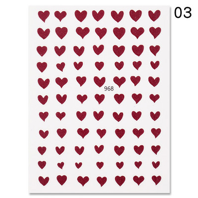 Harunouta Arany Virág Levelek Víz Matricák Csúszó vonalak Geometria Tavasz Nyári Körömdíszítés 3D matricák Barkács vízjelek