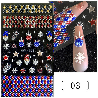 5D körömmatricák dombornyomott virágos levelek tervezés öntapadó csúszka matricák nyári 3D arany körömpapír manikűr tippek dekoráció