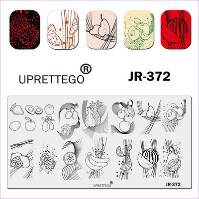 Πρότυπο πλάκας σφράγισης από ανοξείδωτο ατσάλι 2020 Floral Line Flower Fruit Smile Lace Woman Silhouettes Mother Christmas JR371-380
