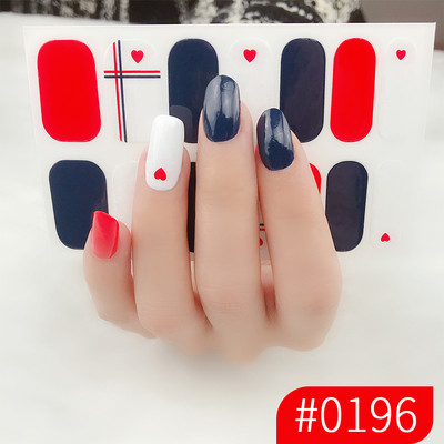 1 list laka za nokte Umjetnička naljepnica 3D svjetlucavi puder Cvjetne naljepnice Folije za nokte Manikura Vodootporne Punopokrivene ljepljive tetovaže Nabavka