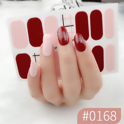 1 list laka za nokte Umjetnička naljepnica 3D svjetlucavi puder Cvjetne naljepnice Folije za nokte Manikura Vodootporne Punopokrivene ljepljive tetovaže Nabavka