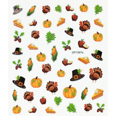 Fluoreszcens 3D körömmatricák Világító Halloween Pumpkin Pókcsillag Hold DIY Körömmatricák Sötétben Ragyog Nail Art Dekoráció