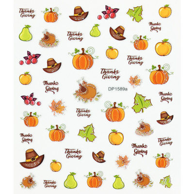 Fluoreszcens 3D körömmatricák Világító Halloween Pumpkin Pókcsillag Hold DIY Körömmatricák Sötétben Ragyog Nail Art Dekoráció