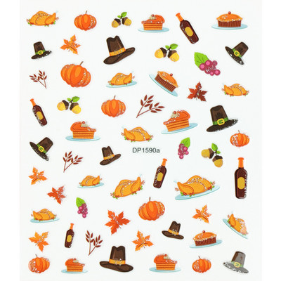 Fluoreszcens 3D körömmatricák Világító Halloween Pumpkin Pókcsillag Hold DIY Körömmatricák Sötétben Ragyog Nail Art Dekoráció