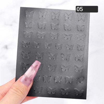 Köröm bélyegző lemezek Vonalak Sablonlemez Forma Bélyegző Lemezek Körömdíszítő film Stencilek Sablonok Köröm Bélyegző Körömdíszítő eszközök