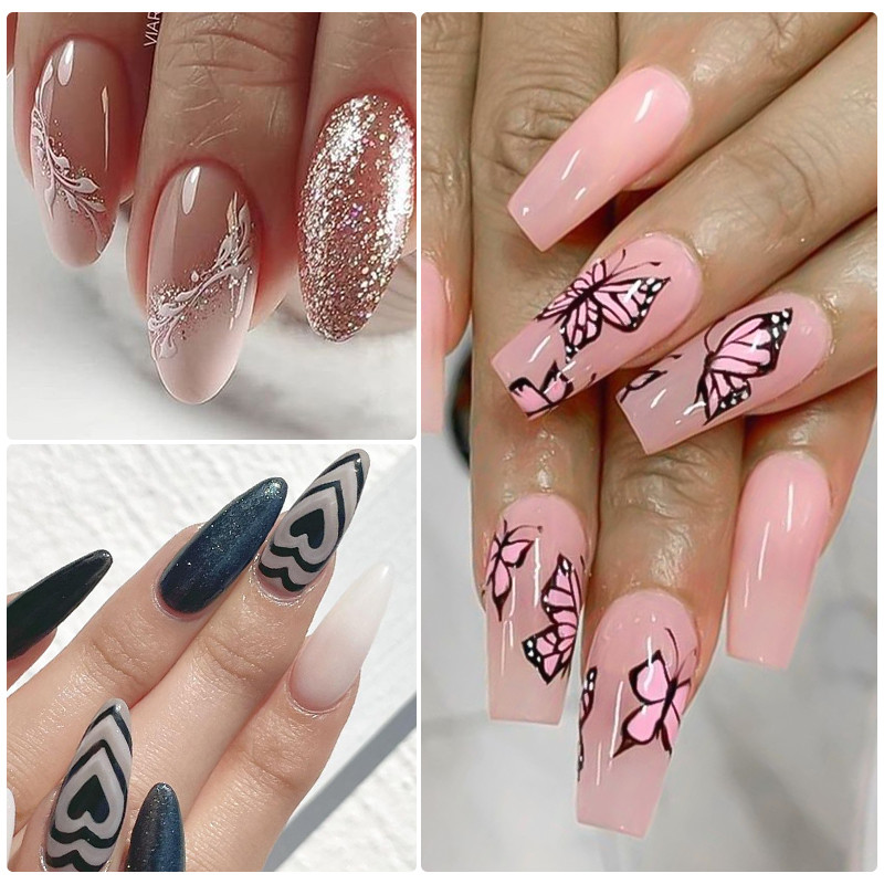 Πρότυπα νυχιών 1 τμχ Σχέδιο πλάκας λουλουδιών Φυτό λουλουδιών Γυαλί Θερμοκρασία δαντέλα Πρότυπα σφραγίδας Πλάκες Εικόνα