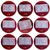 36 Style Hook Decor 3D Carving Silicon Mold DIY UV Gel Acrilic