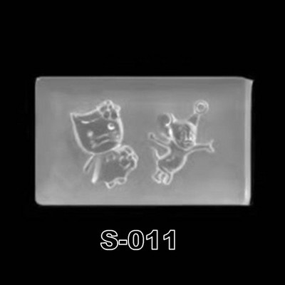 36 Style Hook Decor 3D Carving Silicon Mold DIY UV Gel Acrilic