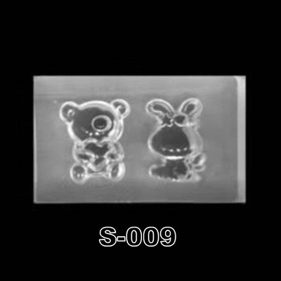 36 Style Hook Decor 3D Carving Silicon Mold DIY UV Gel Acrilic