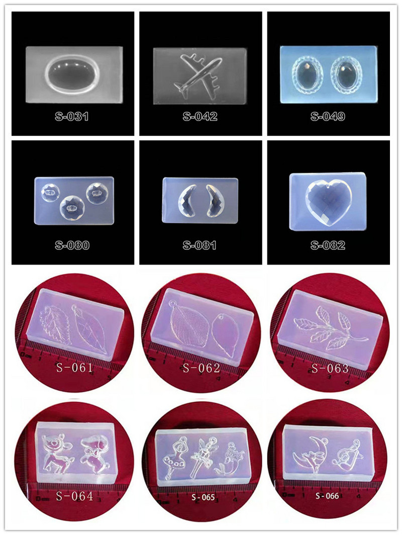 36 Style Hook Decor 3D Carving Silicon Mold DIY UV Gel Acrilic