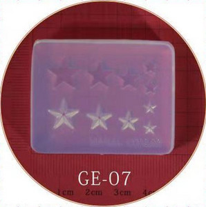 3D дърворезба Силиконова форма за щамповане на нокти Неправилен модел на скъпоценен камък Направи си сам UV гел Акрилен кристален шаблон за нокти ZS 13 Style