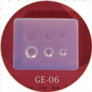 3D дърворезба Силиконова форма за щамповане на нокти Неправилен модел на скъпоценен камък Направи си сам UV гел Акрилен кристален шаблон за нокти ZS 13 Style