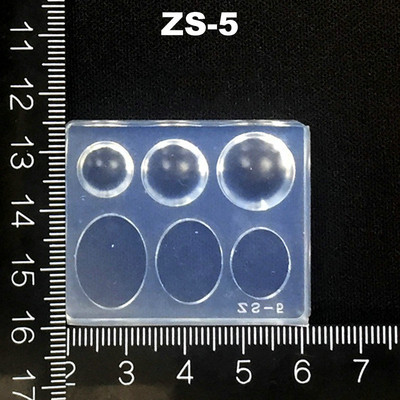 3D дърворезба Силиконова форма за щамповане на нокти Неправилен модел на скъпоценен камък Направи си сам UV гел Акрилен кристален шаблон за нокти ZS 13 Style