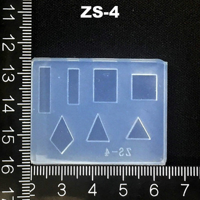 3D дърворезба Силиконова форма за щамповане на нокти Неправилен модел на скъпоценен камък Направи си сам UV гел Акрилен кристален шаблон за нокти ZS 13 Style
