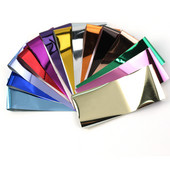 14 kom. Holografska transferna folija za nokte, zlatna klizna svjetlucava naljepnica za omot, ljepilo za zvjezdanu manikuru DIY set za ukrašavanje, papir za nokte