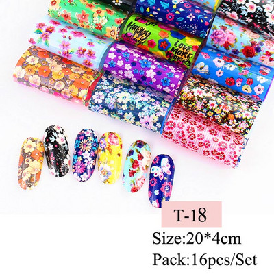 14 kom. Holografska transferna folija za nokte, zlatna klizna svjetlucava naljepnica za omot, ljepilo za zvjezdanu manikuru DIY set za ukrašavanje, papir za nokte