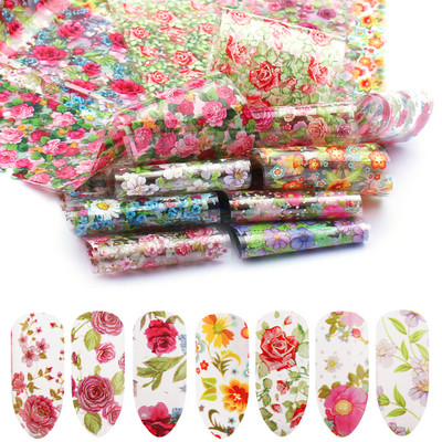 14 kom. Holografska transferna folija za nokte, zlatna klizna svjetlucava naljepnica za omot, ljepilo za zvjezdanu manikuru DIY set za ukrašavanje, papir za nokte