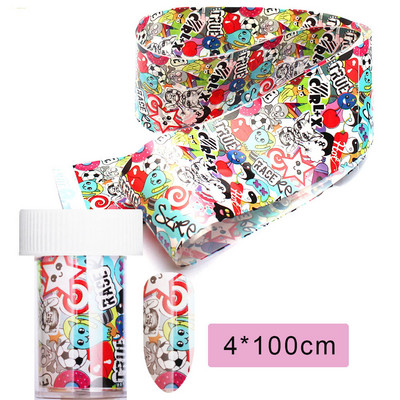 14 kom. Holografska transferna folija za nokte, zlatna klizna svjetlucava naljepnica za omot, ljepilo za zvjezdanu manikuru DIY set za ukrašavanje, papir za nokte