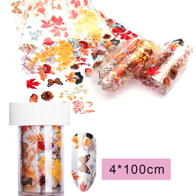 14 kom. Holografska transferna folija za nokte, zlatna klizna svjetlucava naljepnica za omot, ljepilo za zvjezdanu manikuru DIY set za ukrašavanje, papir za nokte