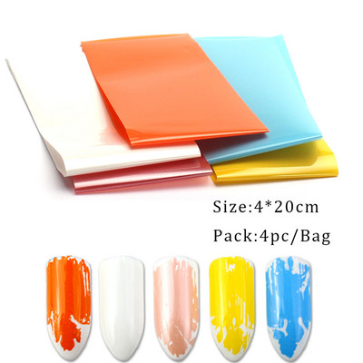 14 kom. Holografska transferna folija za nokte, zlatna klizna svjetlucava naljepnica za omot, ljepilo za zvjezdanu manikuru DIY set za ukrašavanje, papir za nokte