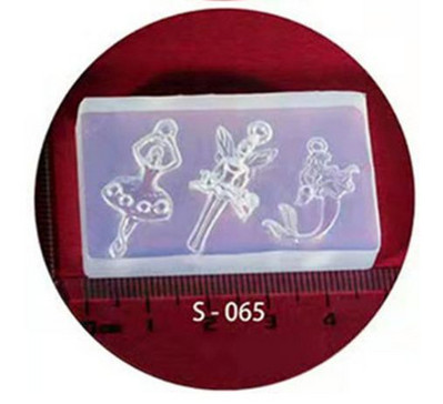 DIY ripats Dekoratsioon Konksu Dekoratsioon 3D nikerdamine Silikoonvorm DIY UV Geel Akrüül Kristall Tööriistad DIY Nail Art Decoration S 002-078