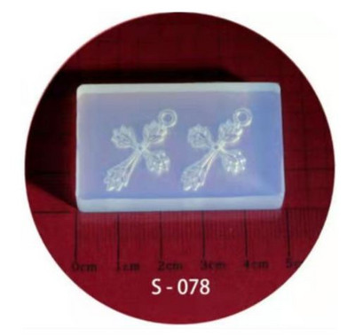 DIY ripats Dekoratsioon Konksu Dekoratsioon 3D nikerdamine Silikoonvorm DIY UV Geel Akrüül Kristall Tööriistad DIY Nail Art Decoration S 002-078